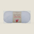 S Sensy Softee Baby-Premium Anti-Pill Acrylic #3 Light Yarn White 273 Yards