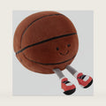 13.7" Cute Basketball Plush Toys Soft Stuffed Sport Throw Pillow Plush Ball Gift for Kids Birthday and Christmas Decoration (Basketball)