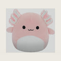 Original 5-Inch Archie Pink Axolotl with White Fuzzy Belly - Official Plush (Little)