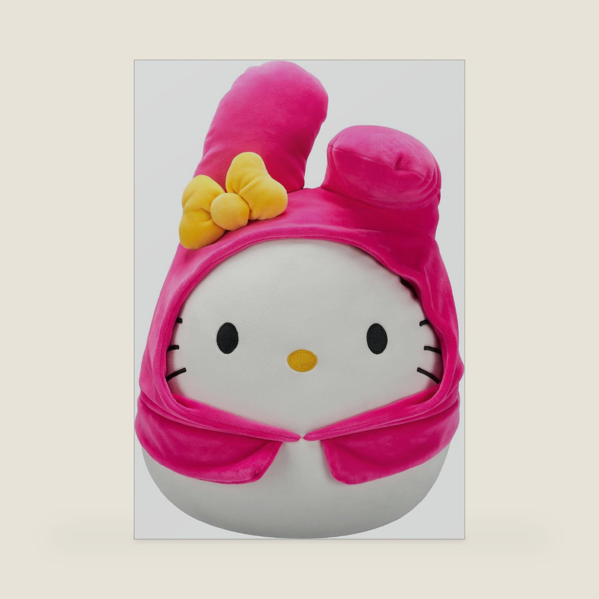 Squishmallows Original 14-Inch in My Melody Hoodie – Official Jazwares Plush (Large)