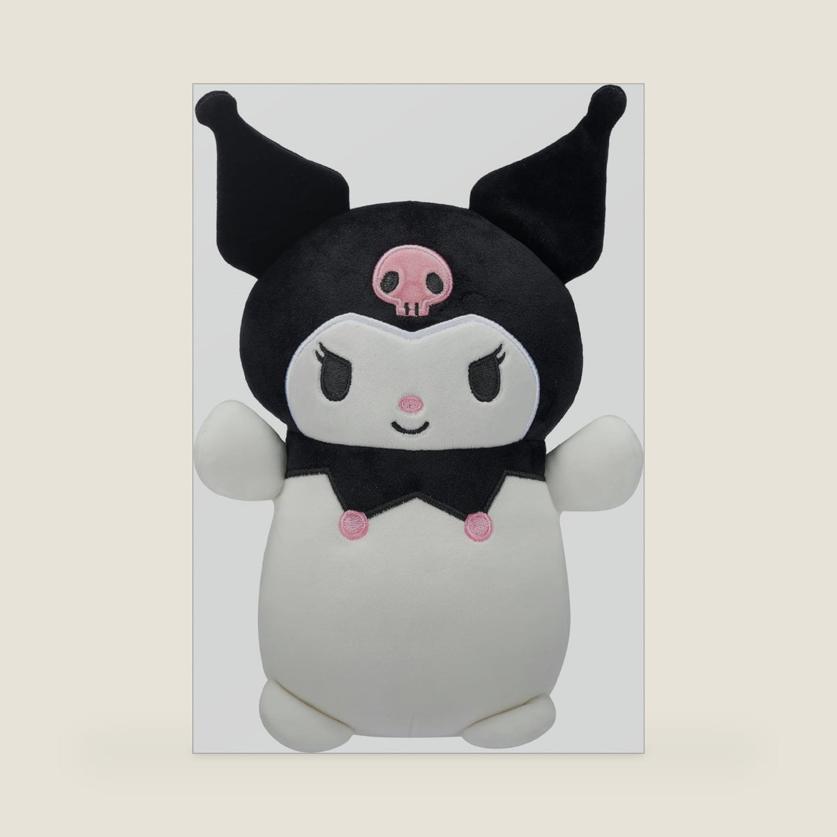 Squishmallows Original 10-Inch Kuromi HugMees - Medium-Sized Ultrasoft Official Jazwares Plush