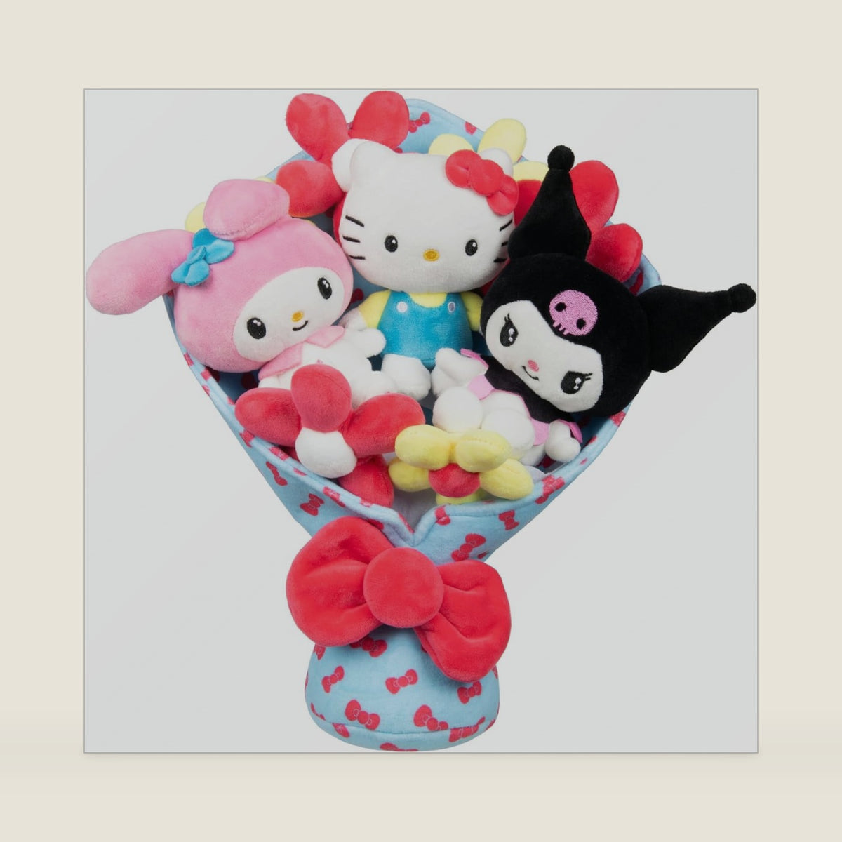 Jazwares and Friends - 12-inch Plush Celebration Bouquet - 9 Plush Included - Officially Licensed Product from