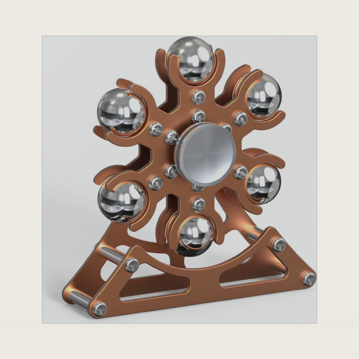 Desk-Fidget-Toys for Ferris-Wheels-Spinner: Metal Kinetic-Spinner 4mins, Cool-Gadgets for Kid Children Teen Adult EDC-Toy, ADHD Tools Cool-Stuff Stress Relief for Office Home School Christmas