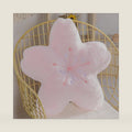 Cherry Blossom Plush Throw Pillow Living Room Sofa Pillow Flower Chair Cushion Throw Pillow (15.74 * 15.74, Pink)