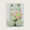 IKASA Frog Stuffed Animal, Ultra-Soft 13.5" Plush Toy, Gift Box Packing