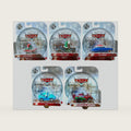 Disney Pixar Cars Holiday Winter Series – Set of 5 Die-Cast Vehicles, Christmas Special Edition, 1:55 Scale, GYD55-963C, Ages 3+