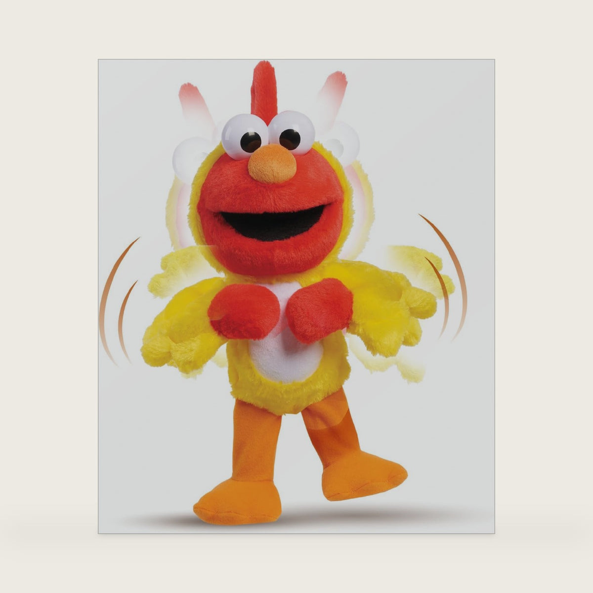 Sesame Street Chicken Dance Elmo Feature Plush, Stuffed Animal
