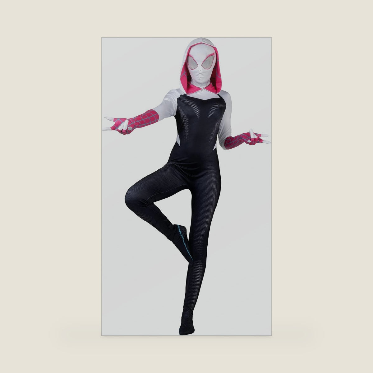 MARVEL Spider-Gwen Official Adult Zentai Halloween Costume