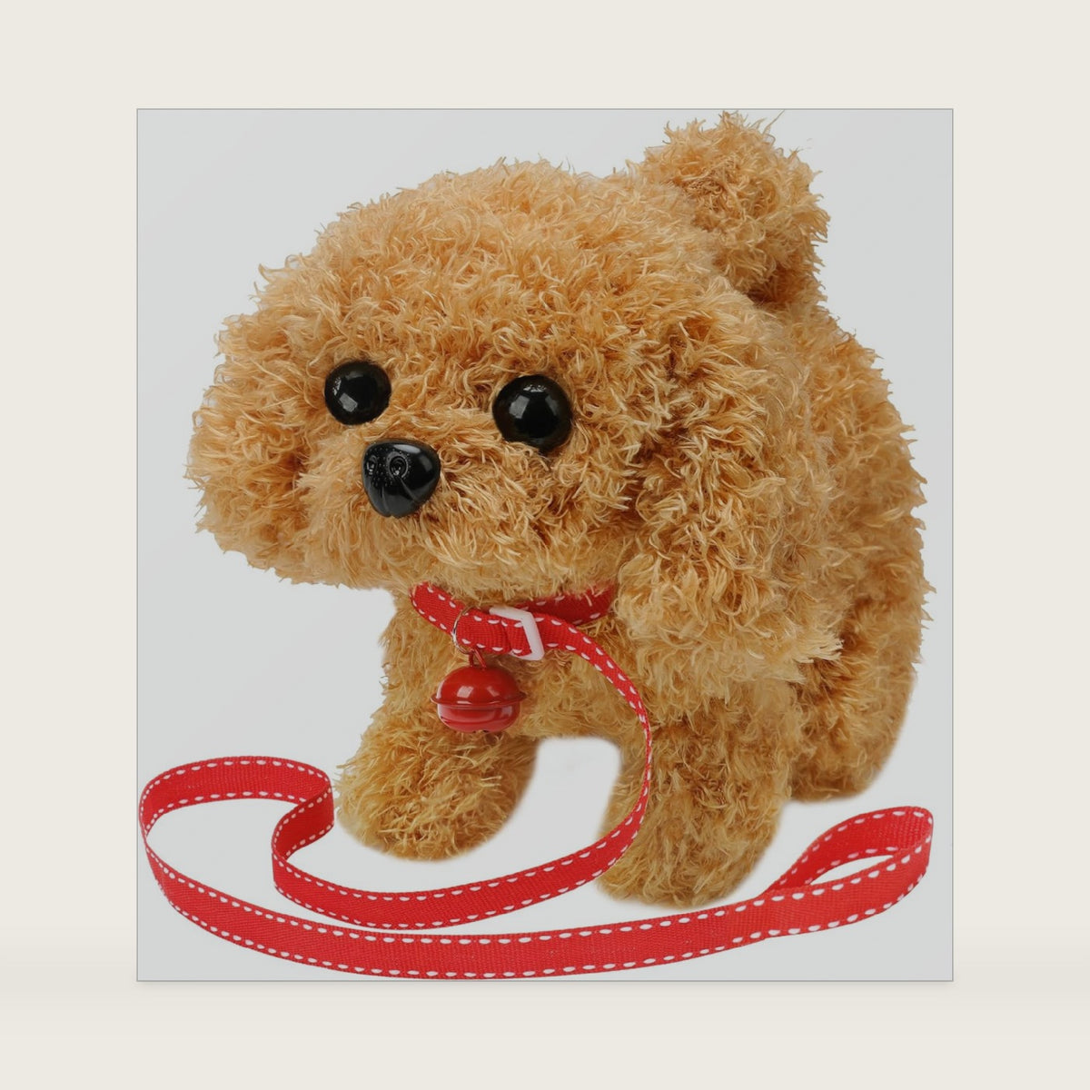 KSABVAIA Plush Teddy Toy Puppy Electronic Interactive Dog