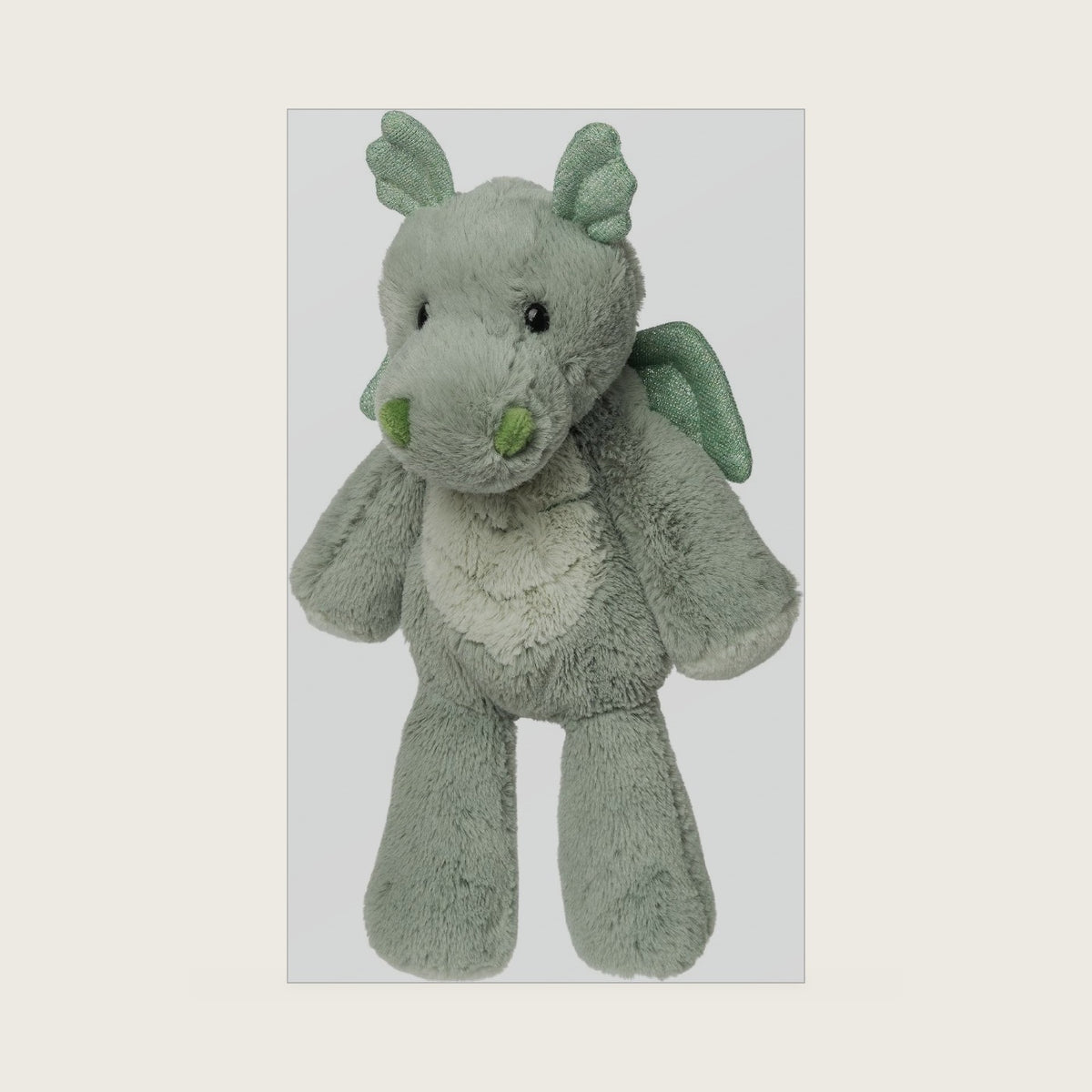 Mary Meyer Stuffed Animal Plush Toy 9", Green Junior Dragon