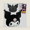 Kuromi Plush Purse Set - Bundle of Plush Backpack Purse with Adjustable Straps, More | Kuromi Plush Bag for Girls