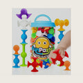 Suction Bath Toys for Kids, 24 Piece Starter Set Suction Cup Toys Stocking Stuffers Preschool Sensory Fidget Toys | No Hole Bath Toy | BPA Free OT(Large)