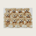 12 Pack Teddy Bears Bulk 13.5 inch Small Teddy Bear Stuffed Bears for Baby Shower Centerpiece Decorations for Christmas Valentine's Mother's Day for Kids or Adults (12 Light Brown)