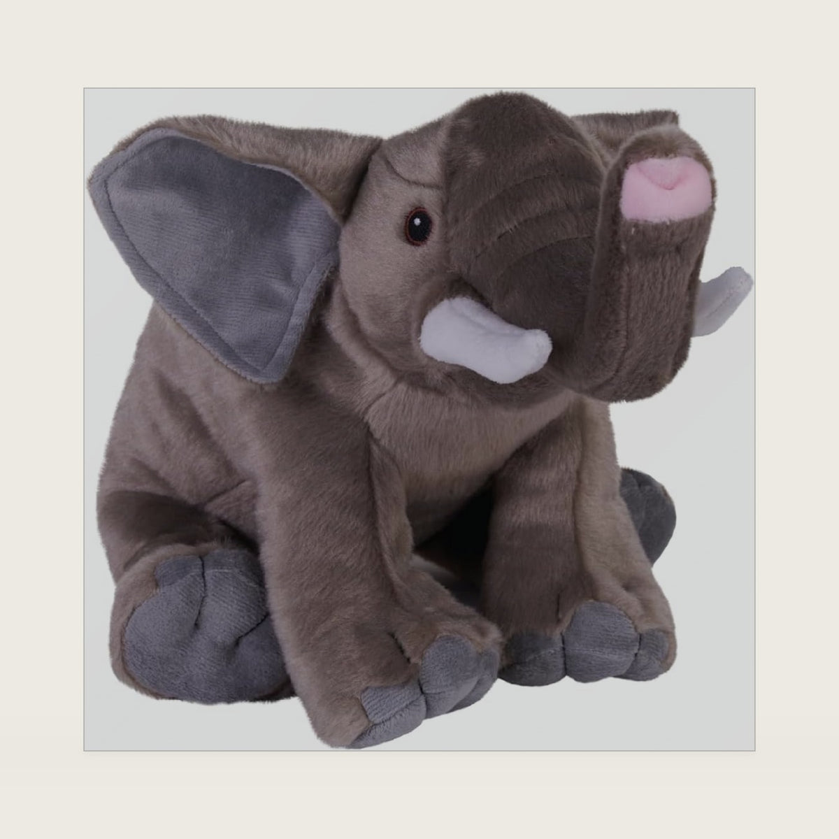 Wild Republic Cuddlekins Eco African Elephant Stuffed Animal - 12"