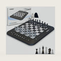 P6 Electronic Chess Board Chess Computer Talking Smart Chess Board Magnetic Electronic Chess Set with LED for Kids & Adults