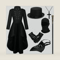 7 Pieces Plague Doctor Costumes for Women