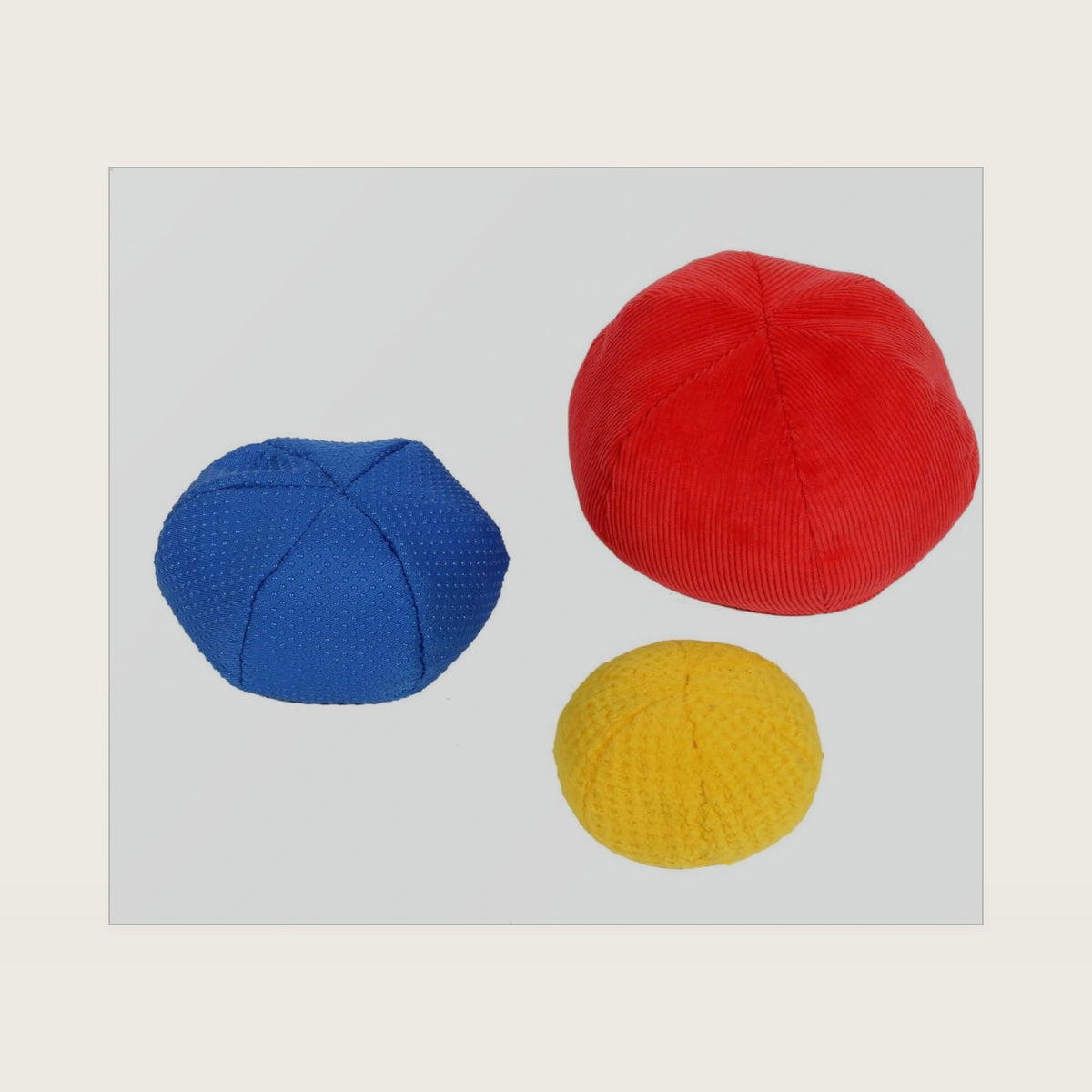 Fun & Function - Weighted Textured Balls - Sensory Bean Bags for Babies, Toddlers & Kids - for Kids Sensory Therapy - Includes Three Therapy Balls for Children of Different Weights