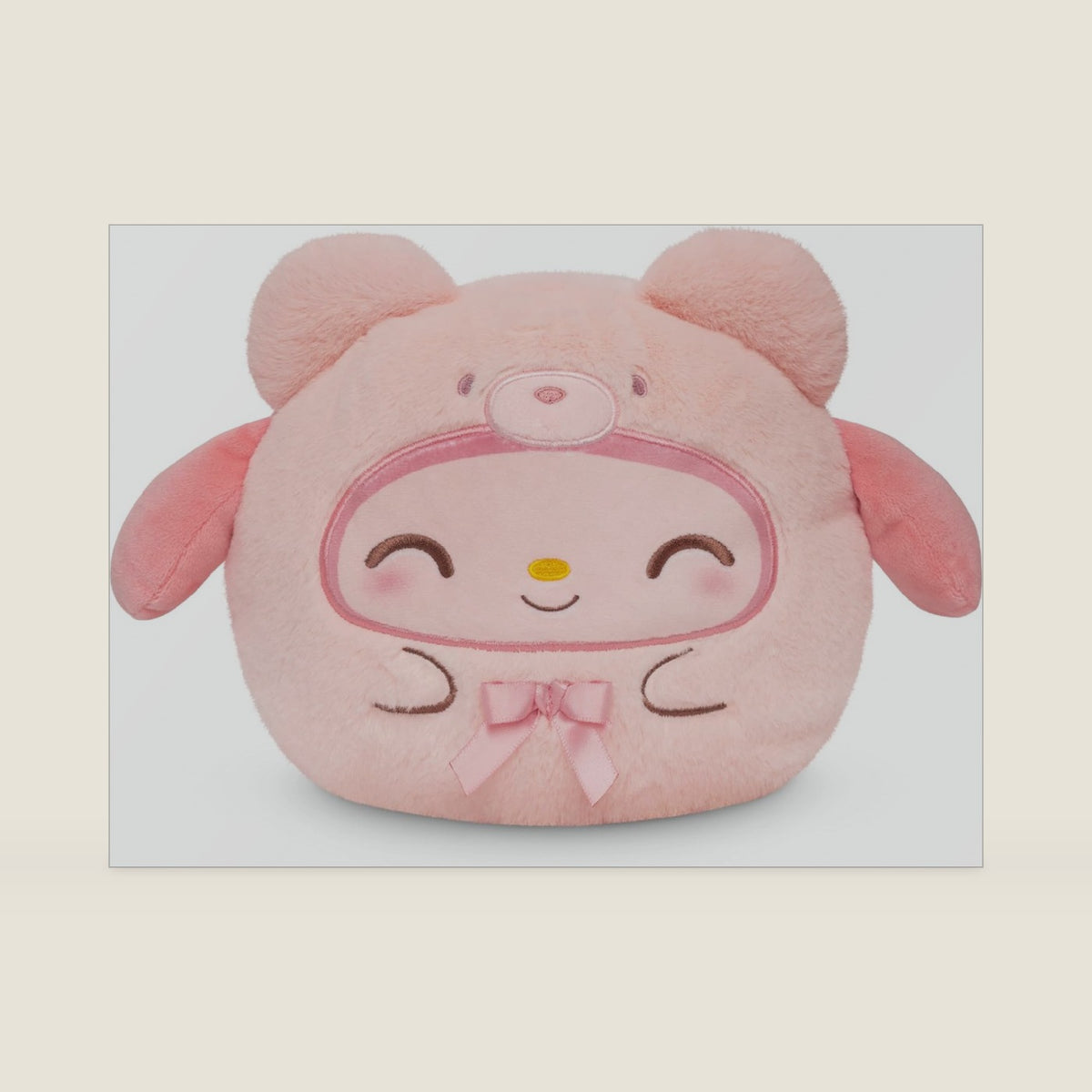 TeeTurtle Reversible My Melody Teddy Bear 6 Inch Flip Plushie