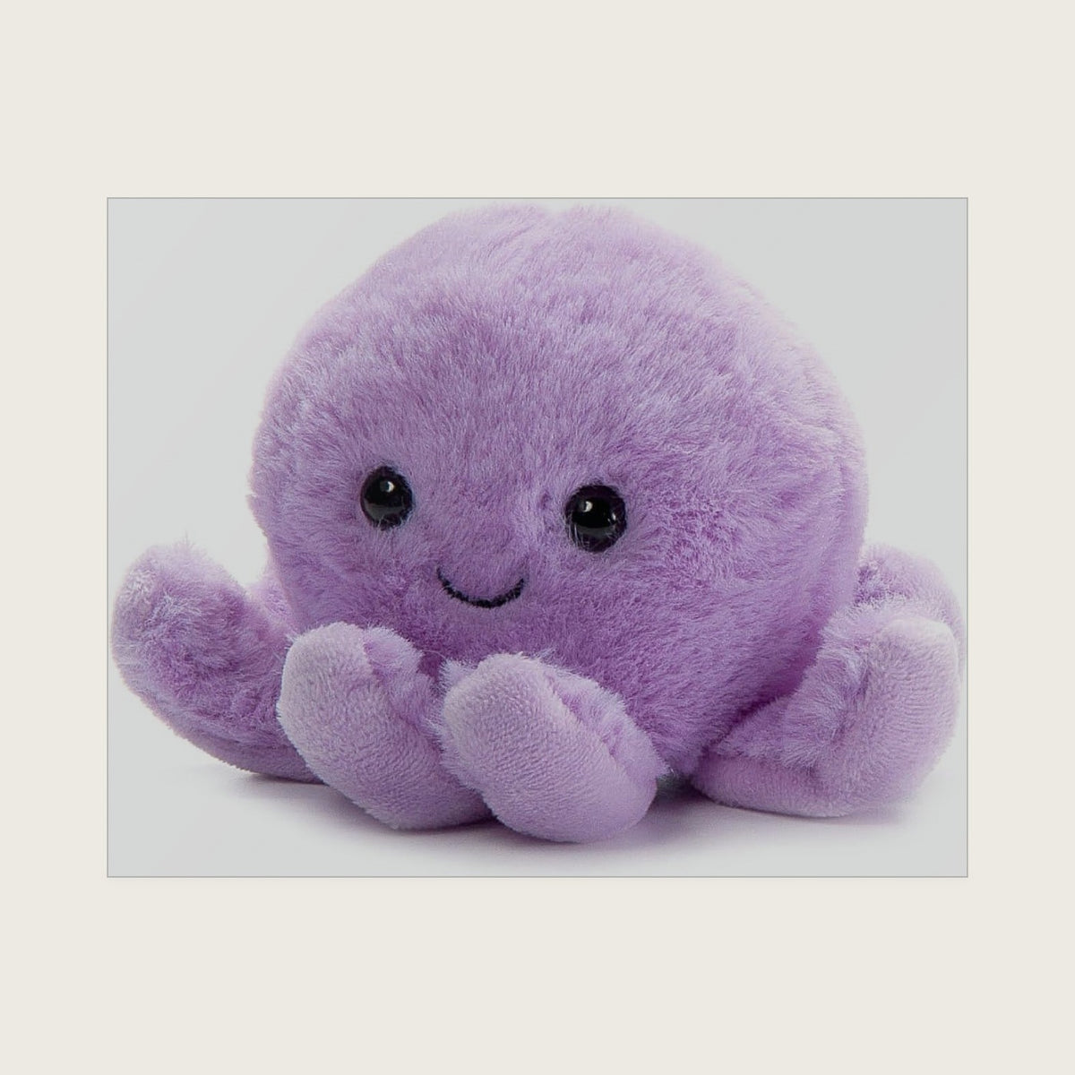 The Petting Zoo Purple Octopus Stuffed Animal, Nuggetz, Kids Gifts, 6 in
