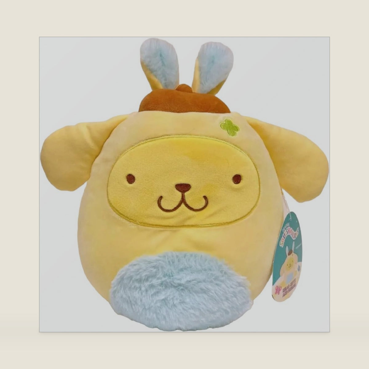 Squishmallows 2024 Easter Disney and Squad Plush Toy (8" Easter Pompompurin)