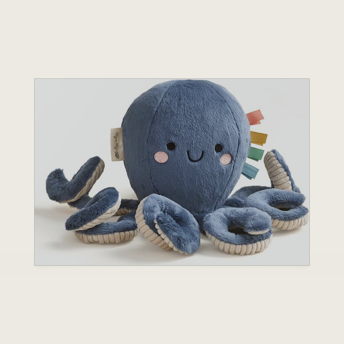 Itzy Ritzy Snuggles Plush Toy, Soft Stuffed Animal for All Ages (Octopus)