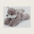 The Petting Zoo Grey Wolf Stuffed Animal Plushie, Scoopz, Kids Gifts, 8 in