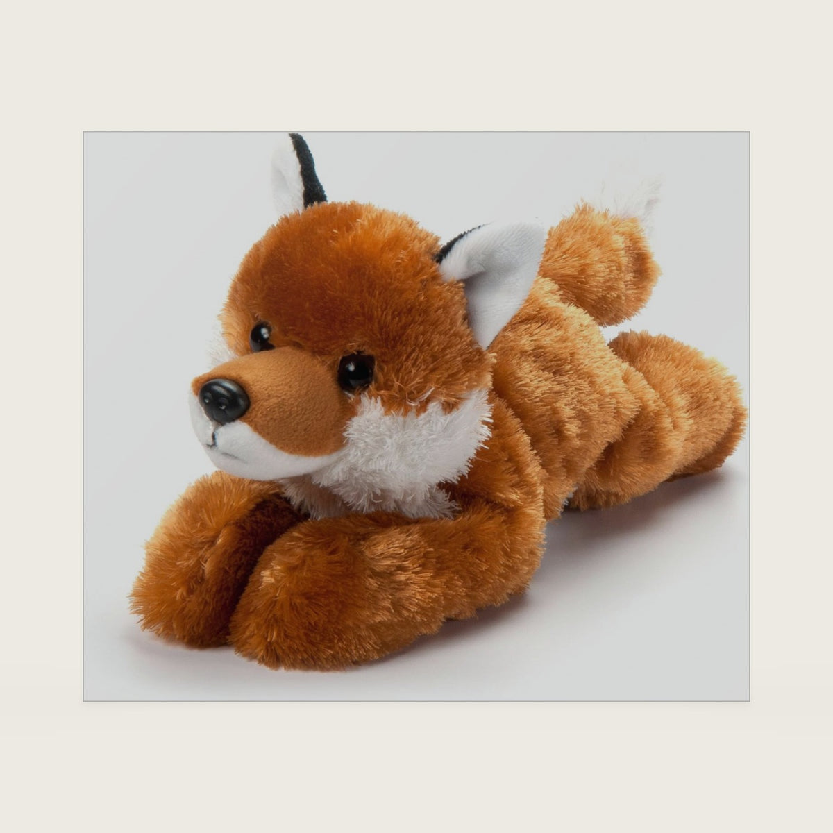 The Petting Zoo Red Fox Stuffed Animal Plushie, Scoopz, Kids Gifts, 8 in