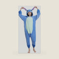 Unisex Adult Animal Onesie Pajamas, Mens Womens Flannel Halloween Cosplay Costume/Homewear/Sleepwear