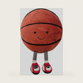 Basketball Pillow Plush Toy Cute Basketball Gifts for Kids Boys Room Decor