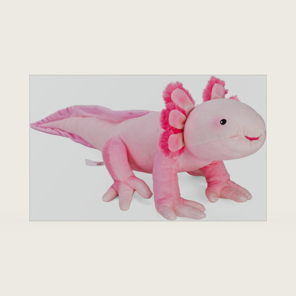Wild Republic Cuddlekins Eco Axolotl, Stuffed Animal, 12 Inches, Plush Toy, Eco-Friendly