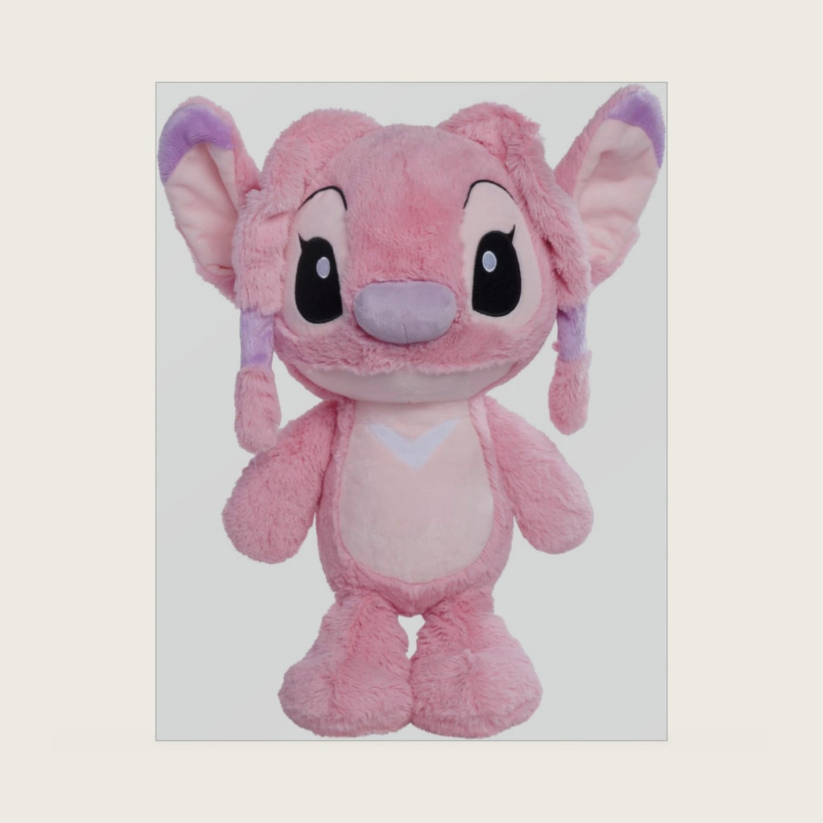 Lilo & Stitch Angel Soft Plush Toy - Pink & Purple - Character