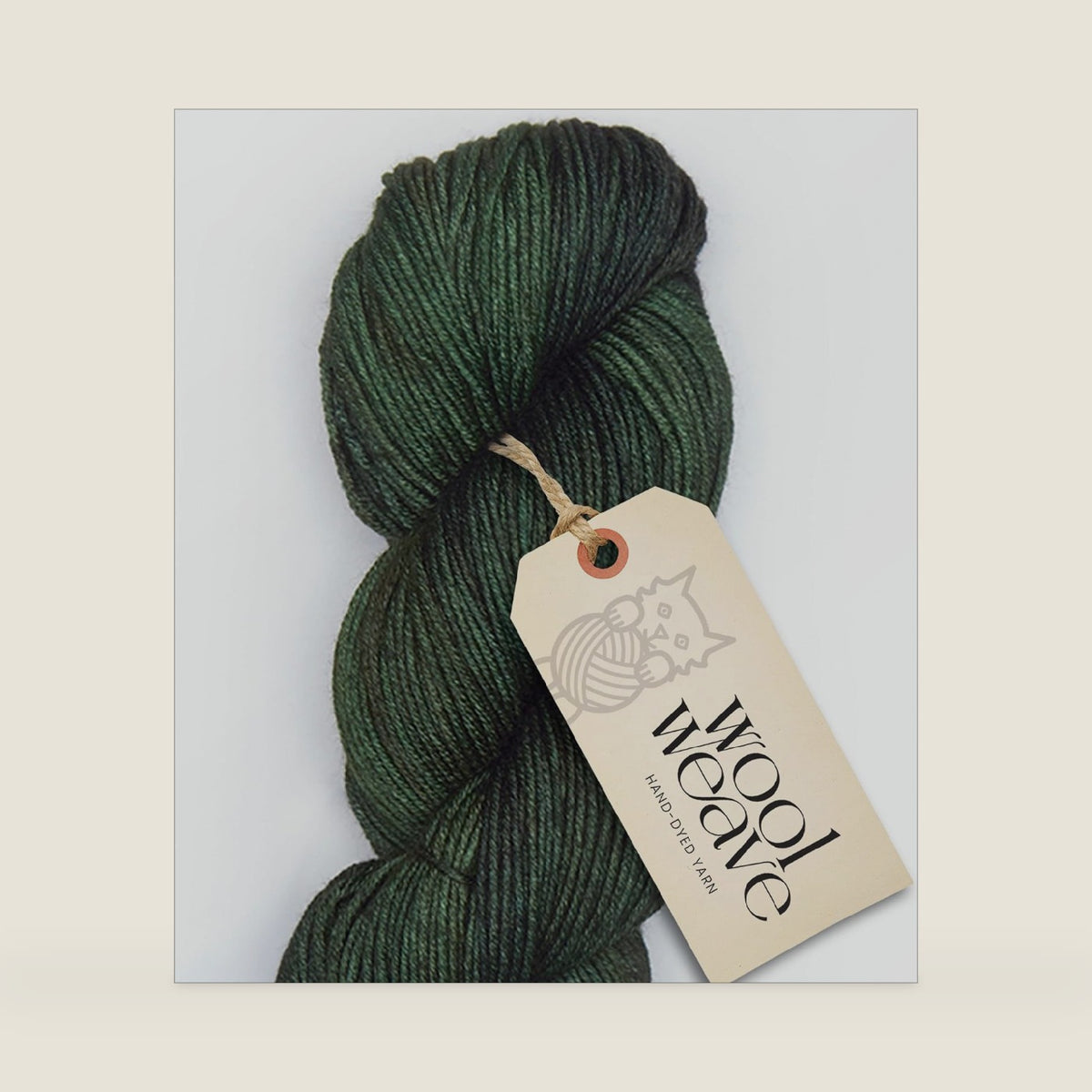 Superwash Merino Wool Yarn for Knitting & Crocheting - Premium Hand Dyed Yarns, 100gr, 240 Yards Dk Weight - Luxurious, Soft & Durable Moss Green Yarn