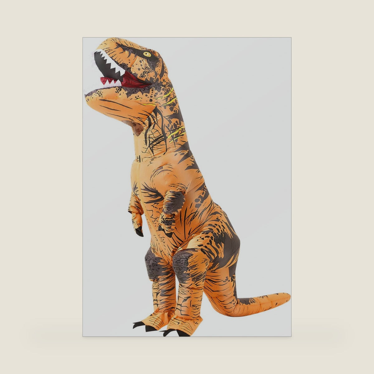 8 Colour Halloween Inflatable Dinosaur Costume Adult Fancy Dinosaur Suit Blow up Trex Costume