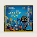 National Geographic Motorized Marble Run 150-Piece Building Set for Kids