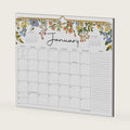 2027 Calendar, Cabbrix Wall Calendar 2026, 18 Months Calendar Runs From January 2027 - June 2028, 15" x 12", Twin-Wire Binding, Hanging Hook, Floral Design
