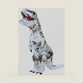 8 Colour Halloween Inflatable Dinosaur Costume Adult Fancy Dinosaur Suit Blow up Trex Costume