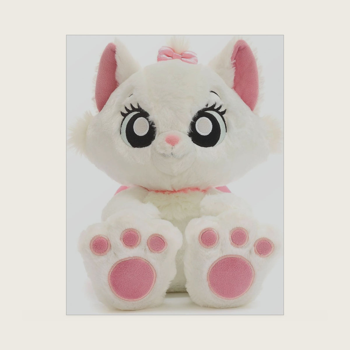 Store Official Marie Big Feet Plush, The Aristocats, 10.6 inches (27 cm), Small Cuddly Cat Plush Toy for Children, Suitable from Birth