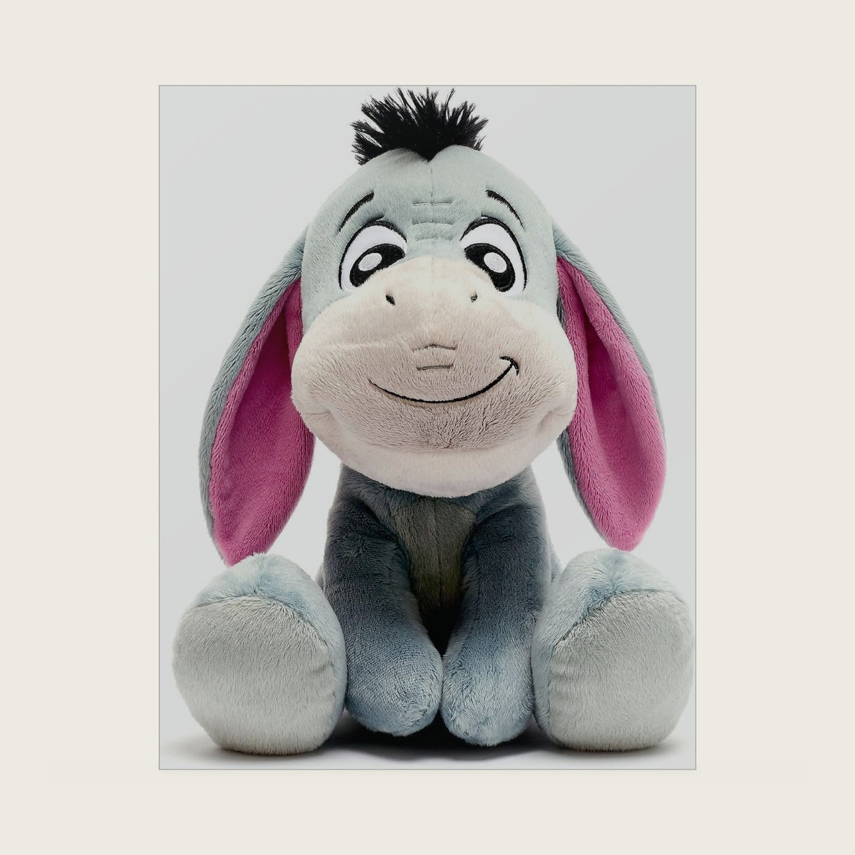 Store Official Eeyore Big Feet Cuddly Toy, Winnie the Pooh, 26.5 cm, Small Cuddly Donkey Plush Toy for Children, Suitable from 0 Years