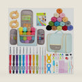 Yarniss Crochet Kits for Beginners, Complete Crochet Kit with Bag, Mint