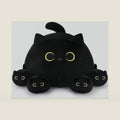 Auspicious beginning 19'' Black Cat Plush 5PCS Cat Family PlushToys,Cute Black Cat Mommy Cat with 4 Baby Kittens Cat Plushies for Kids, Kawaii Birthday Gifts for Kids Boys Girls
