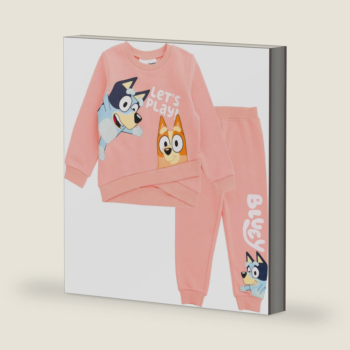 Bluey 2-Piece Fleece Sweatshirt and Pants Set Toddler to Big Kid