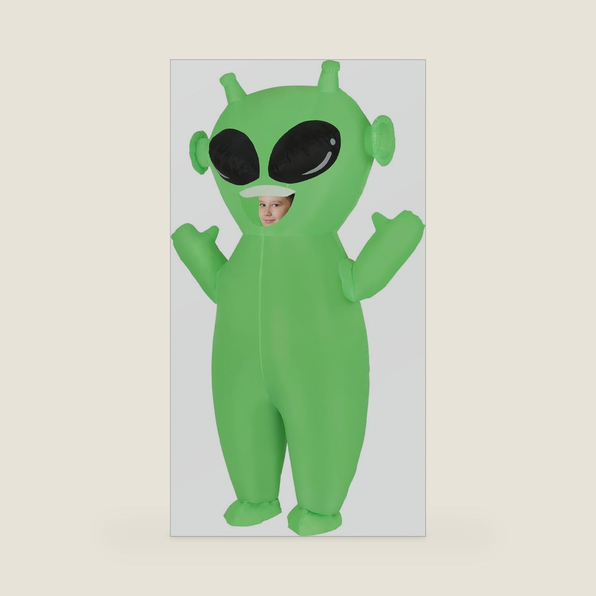 M MH ZONE Inflatable Alien Costume for Adults&Kids