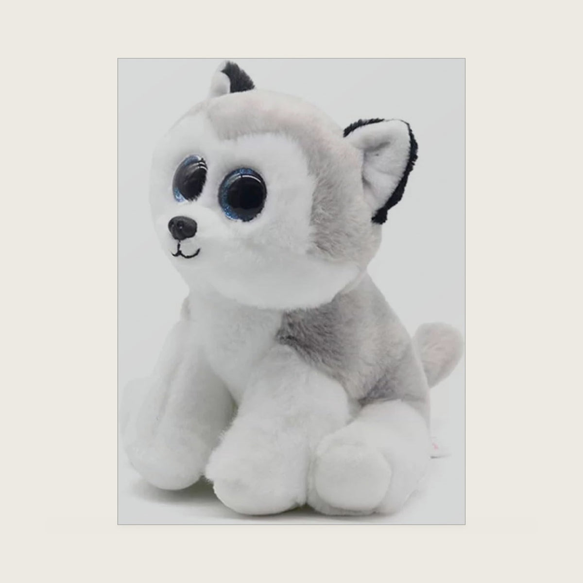 Beanie Boo Buff The Husky Dog Plush Doll 6inch