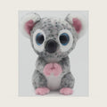 Beanie Boo Atlas Fox Wynnie Patty Phoneix Ophelia Slippers Lzzy Heather Unicorn Cat Animal Plush Doll 6inch (Karle Koala)