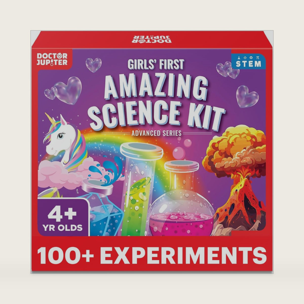 Doctor Jupiter Girls' First Amazing Science Experiments Kit for Ages 4+