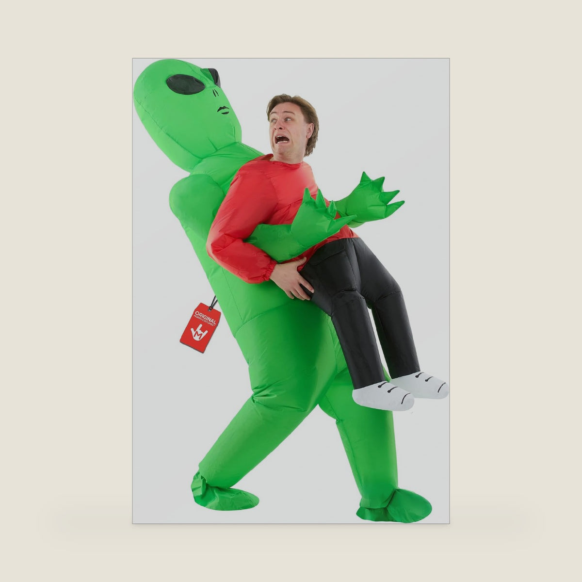 Morph Alien Costume, Inflatable Alien Costume, Halloween Costumes for Men
