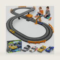 Slot Car Race Track Sets for Boys, Race Car Track with 2 High-Speed Slot Cars, Battery or Electric Car Track, Dual Racing Game Lap Counter Track Sets, Toys Gifts for Boys Girls Ages 6 7 8-12