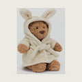 Bartholomew Bear with Bathrobe Stuffed Animal, 10 inches - Teddy Bear Plush - Soft & Huggable - Classic Children's Gift