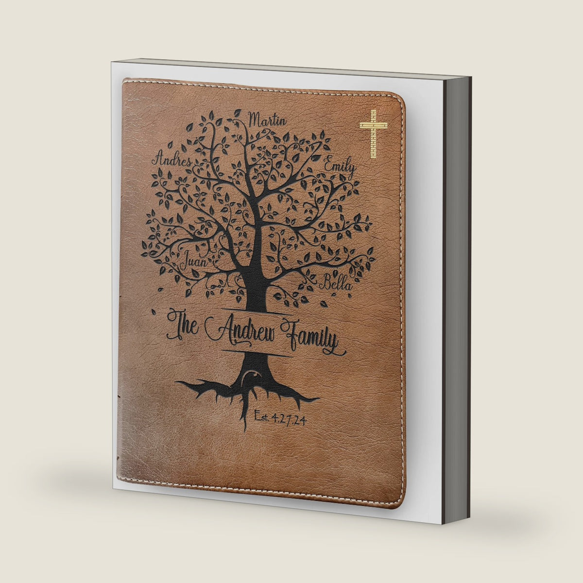 Personalized Family Bible, Custom NIV Family Journaling Bible, Engraved Bible Wedding Bible Christian Gifts Family Bible for Wedding
