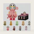 POP MART MEGA Space Molly 100% Series 3, Molly Blind Box Figures, Random Design Action Figures Collectible Toys Home Decorations, Holiday Birthday Gifts for Boys and Girls, Whole Set